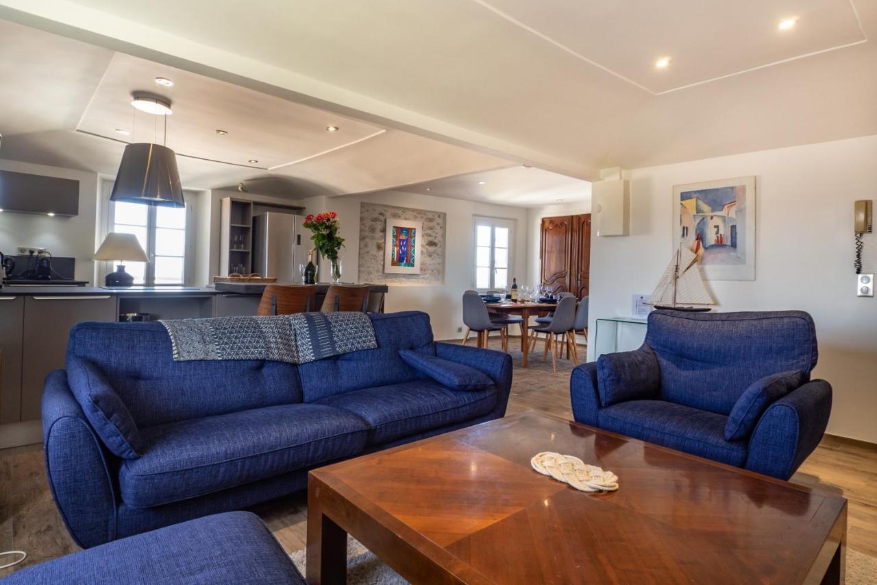 Charmant Appartement Spacieux Pour 6P Vue Mer Vieil Antibes Kültér fotó