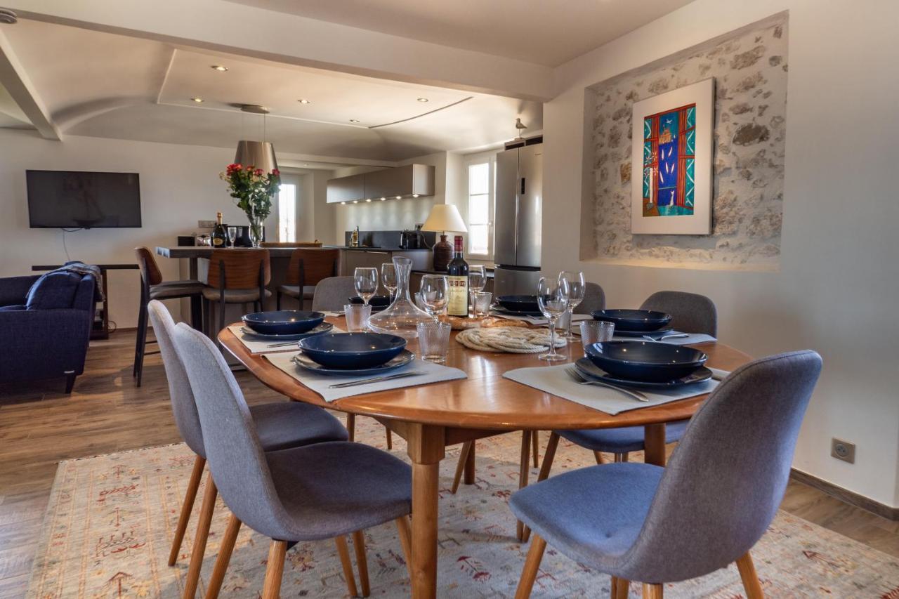 Charmant Appartement Spacieux Pour 6P Vue Mer Vieil Antibes Kültér fotó