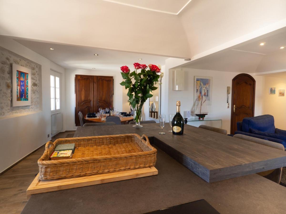 Charmant Appartement Spacieux Pour 6P Vue Mer Vieil Antibes Kültér fotó